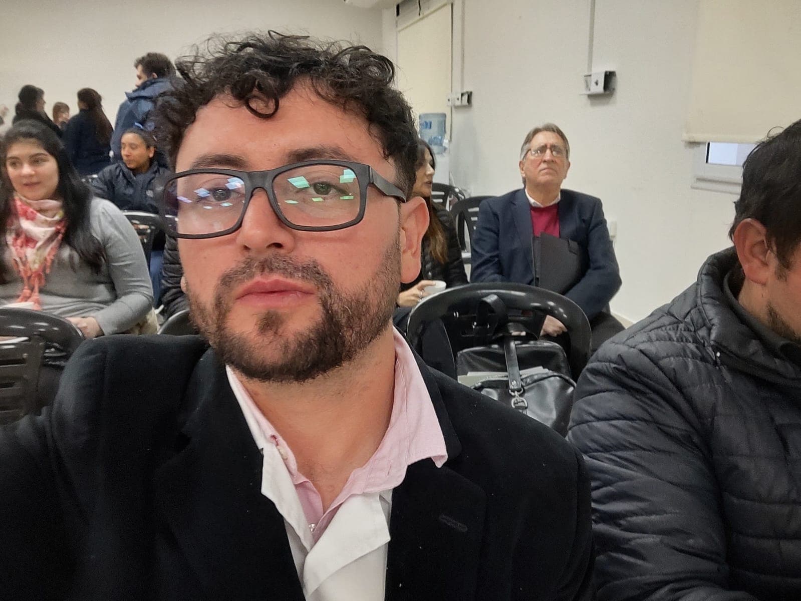 José Enrique Ruiz participando de una jornada de formación